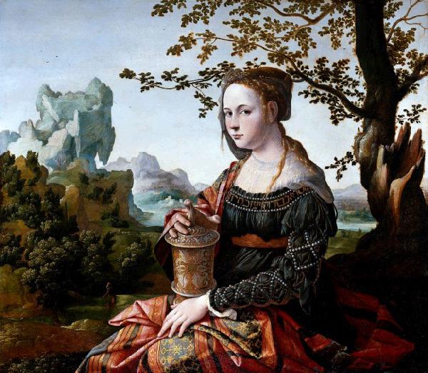 Jan van Scorel Mary Magdalene. oil painting image